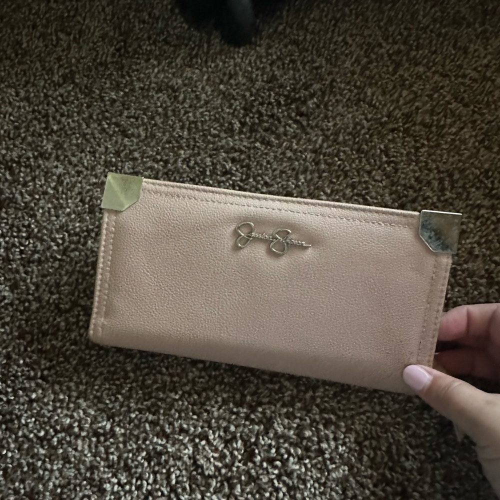 Jessica Simpson Tan Leather Wallet